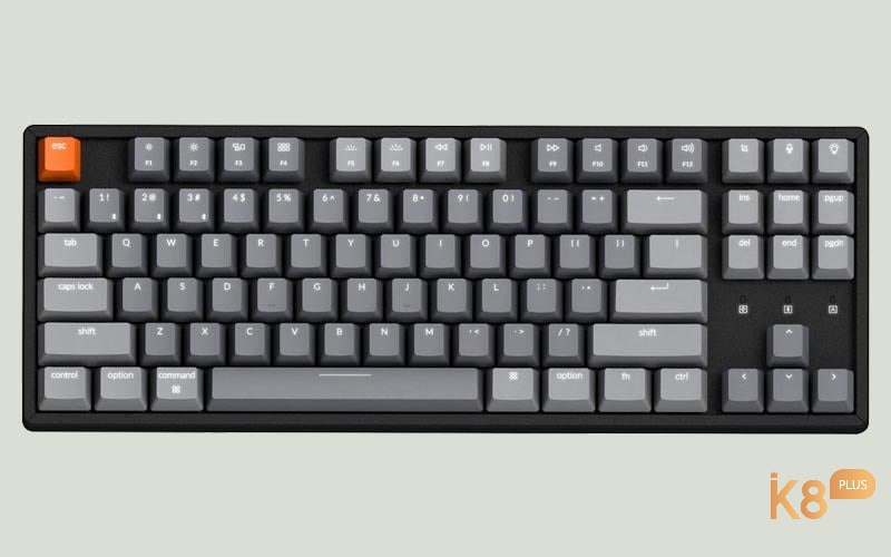 Bàn phím cơ tkl Keychron K8.