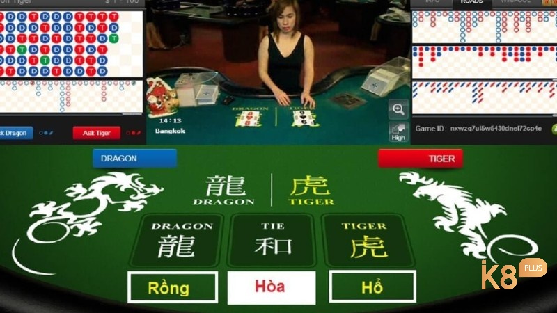 Game bài Rồng Hổ có 3 cửa cược