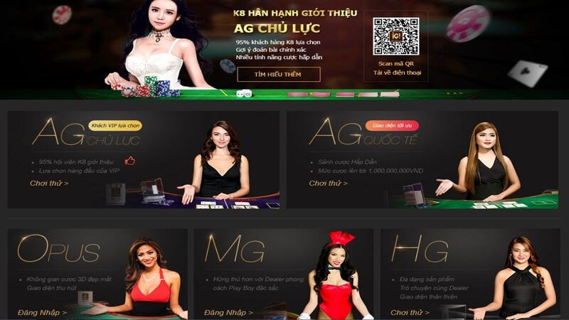 K8 Casino - Cổng game đổi thưởng uy tín chất lượng