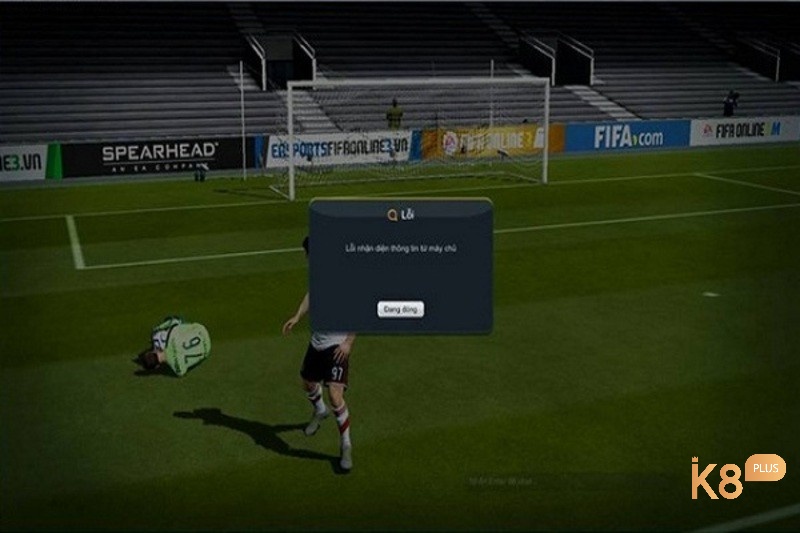 Lỗi giao diện khi chơi FIFA online 3