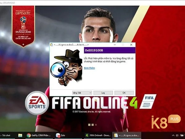 0xe01900b fifa online 4