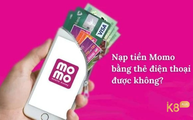 Bạn không thể nạp thẻ điện thoại vào ví MoMo 