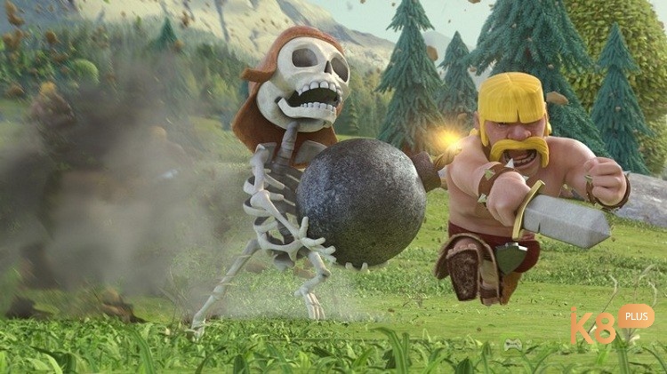 Mẹo chơi game clash of clans.