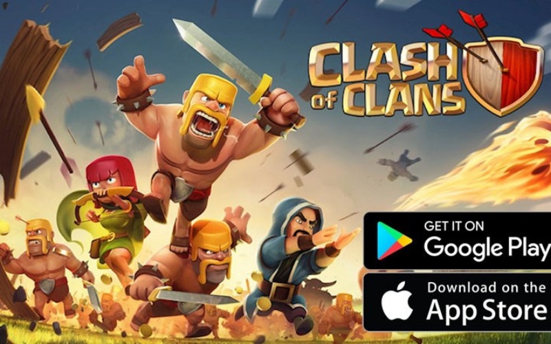 Game đien thoai info Clash of Clan siêu hot sau 10 năm