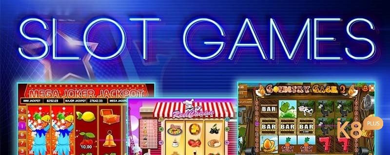 Ngoài casino, hàng trăm trò chơi thuộc loại hình slot game cũng thu hút số lượng người chơi lớn tại K8