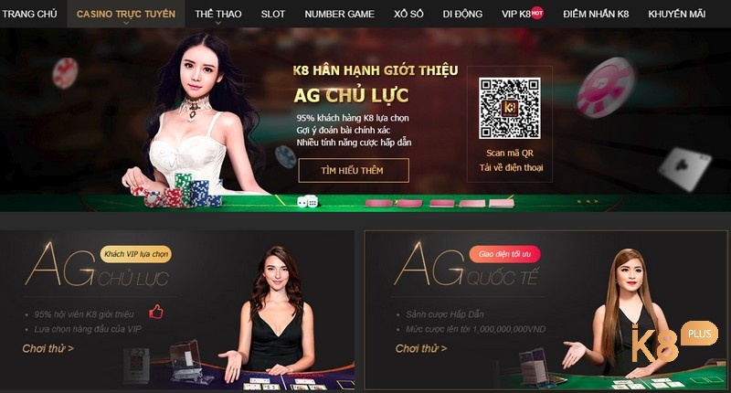 Game hấp dẫn tại K8