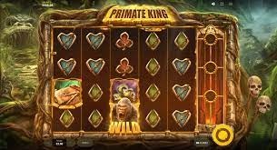 Primate king slot về chủ đề rừng nhiệt đới và con khỉ giận dữ