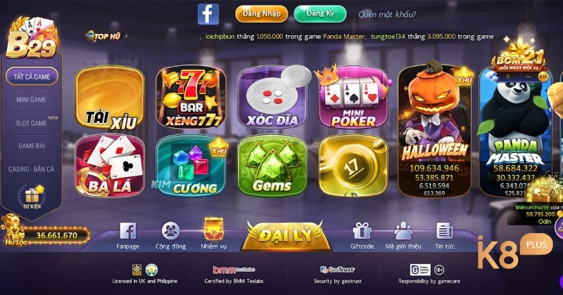 Truy cập và tham gia chơi game nổ hũ b29 siêu đơn giản