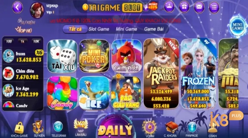 Các game nổ hũ đỉnh cao của nổ hũ Sumvip Club cổng game quốc tế