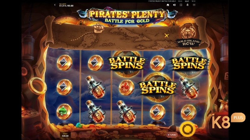 Pirates Plenty Battle For Gold slot có cách chơi đơn giản