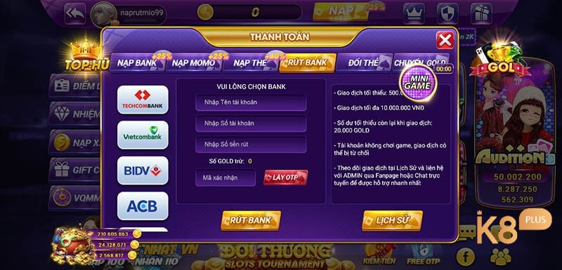  Nổ Hũ Vip Club đẳng cấp game thời thượng sở hữu hệ thống giao dịch tự động cực nhanh