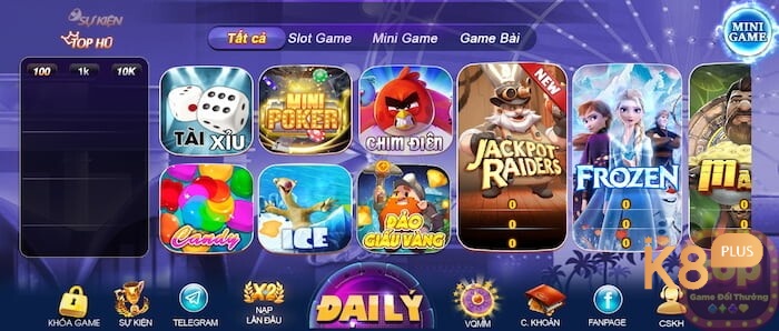 SumVip Pro nổ hũ quý tộc sở hữu nhiều game slot hấp dẫn