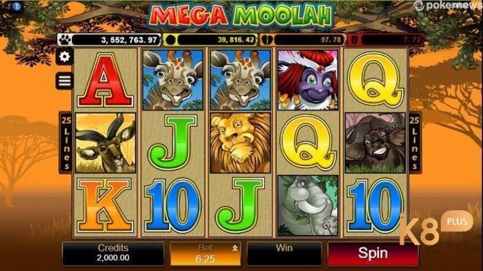 Game nổ hũ Mega Moolah quốc tế siêu hấp dẫn