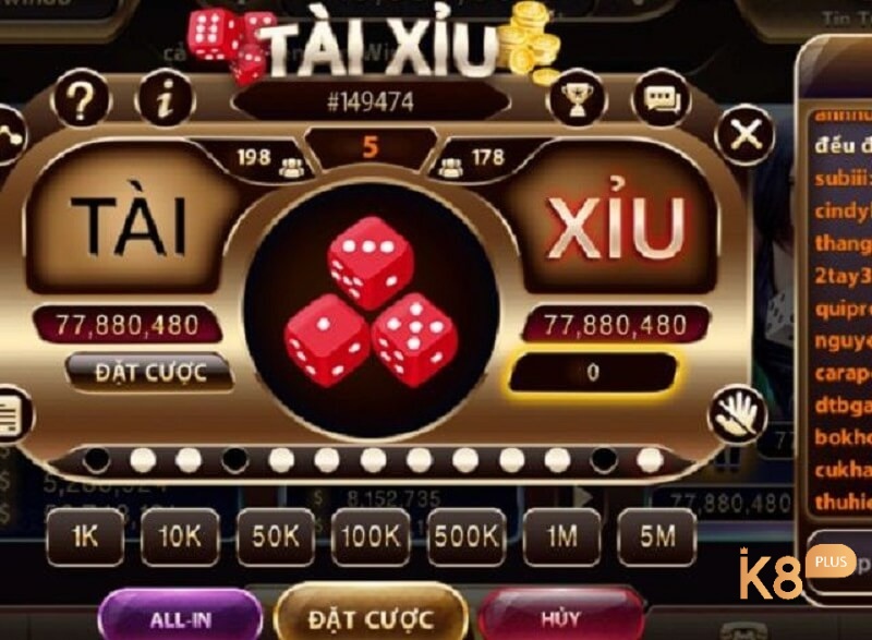 Game tài xỉu - ứng dụng app chơi tài xỉu