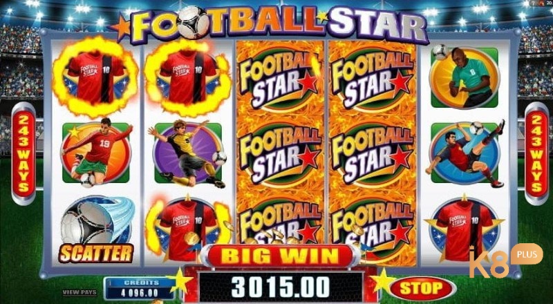 Football Star slot rất công bằng vì nó có bộ tạo số ngẫu nhiên giúp xác định cài đặt RTP