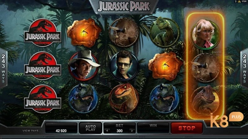 Cùng k8 khám phá chi tiết về game jurassic park slot nhé!