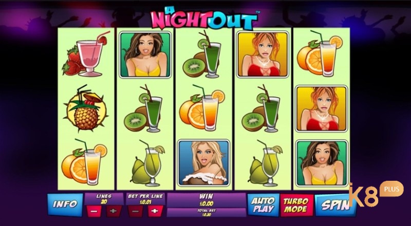 Cách chơi slot A Night Out slot rất đơn giản