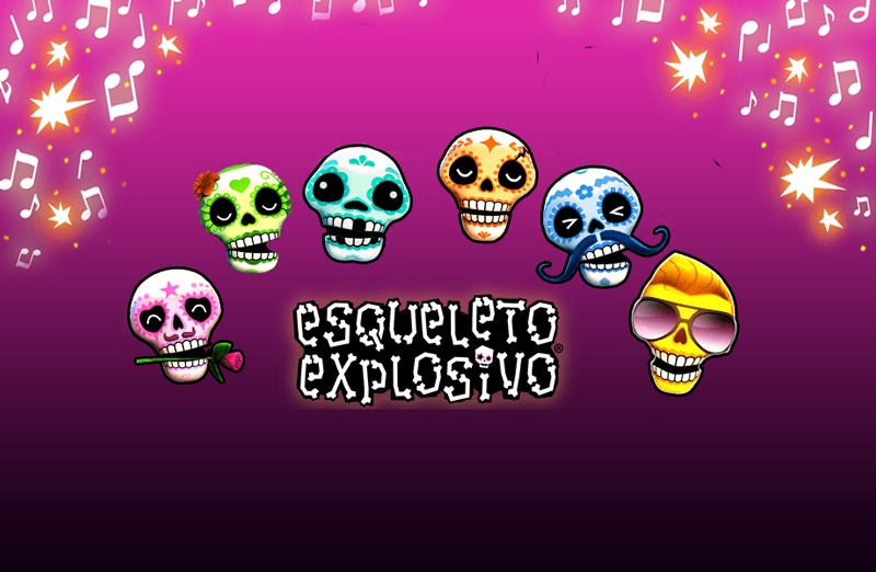 Esqueleto explosivo slot: Game chủ đề lễ hội người chết Mexico