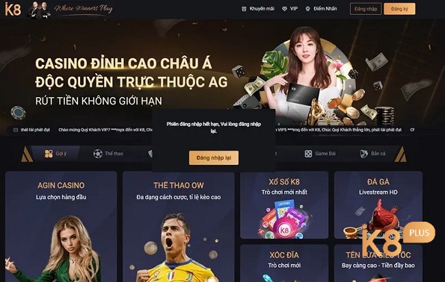 K8.plus là một trong những website cá độ bóng đá hàng đầu hiện nay