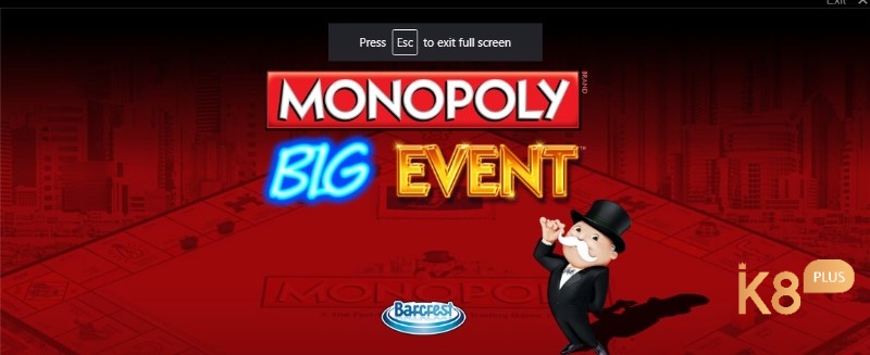 Cùng k8 tìm hiểu chi tiết game Monopoly Big Event Slot nhé!