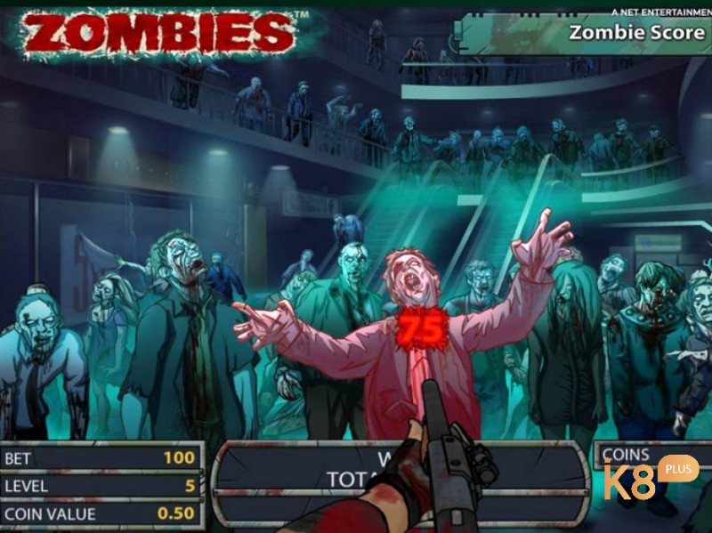 Bắn thành công zombies sẽ được thưởng