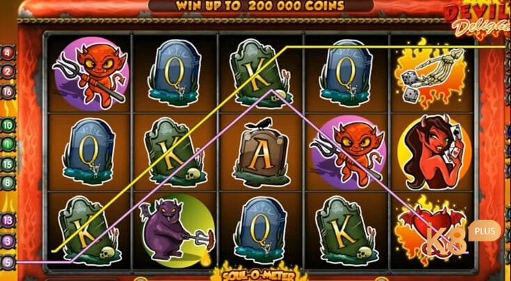 Cách chơi slot Devil's Delight rất đơn giản