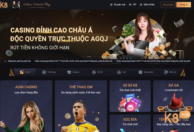 Vào kèo bóng đá online uy tín và an toàn tại nhà cái K8