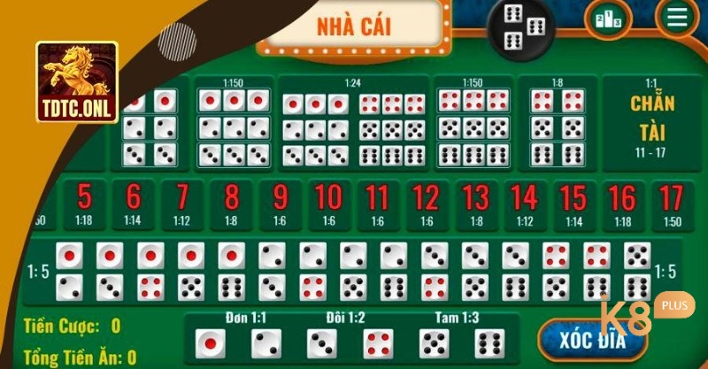 Cách đánh tài xỉu 1-3-2-4 như thế nào?