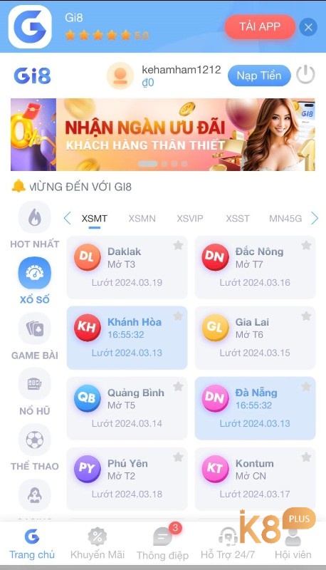 Xổ số 3 miền