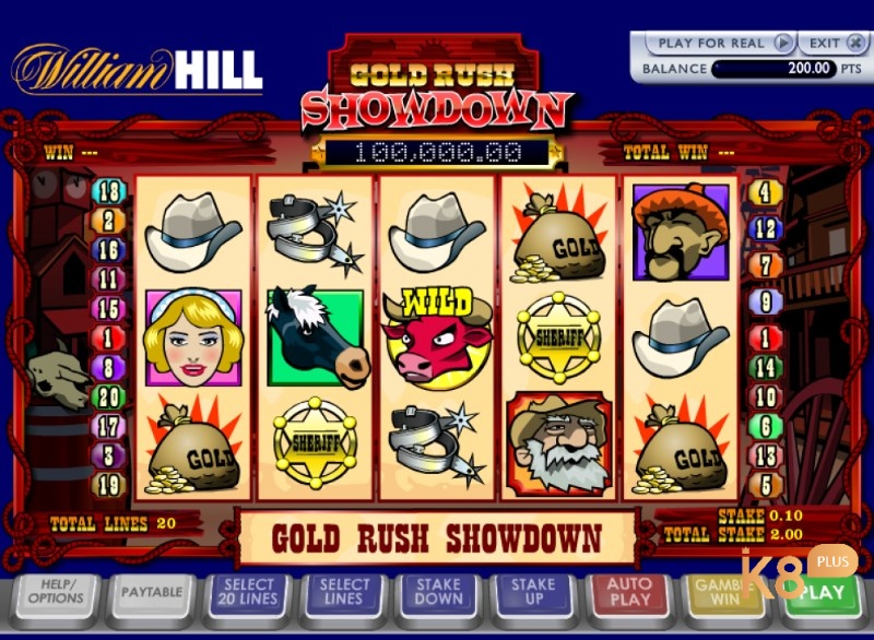 Bắt đầu chơi Gold Rush Showdown ngay nào