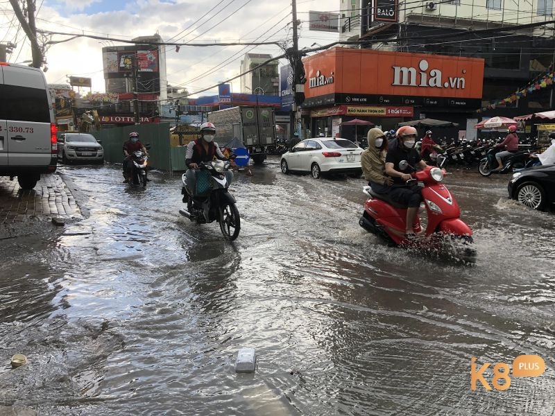 Chiêm bao thấy đường ngập nước hãy đề phòng tiểu nhân