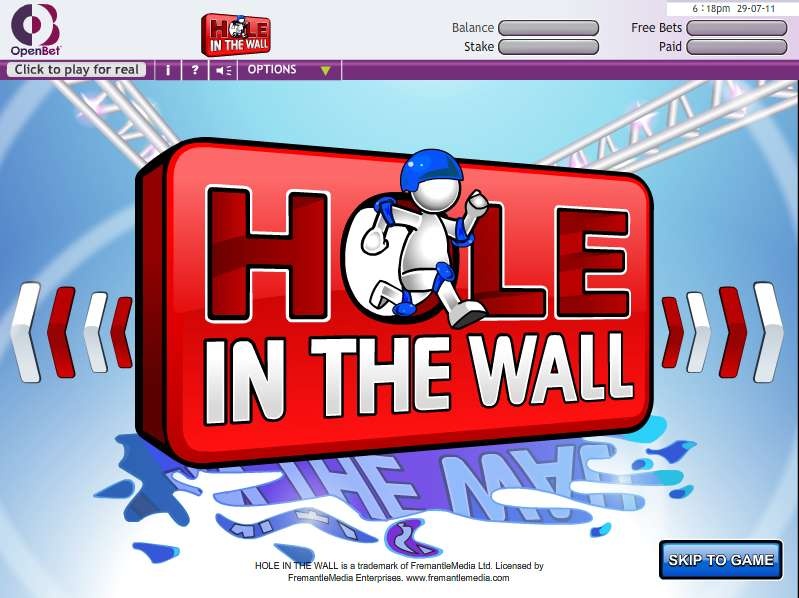 Hole In The Wall game slot phổ biến và hay nhất hiện nay