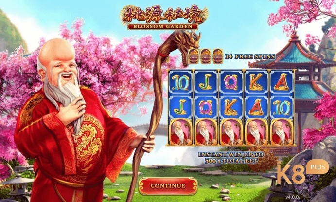 Game Slot Blossom Garden của Gameplay Interactive, RTP 97,1