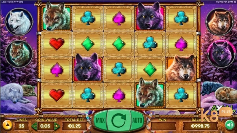 Howlin Wilds: Slot của Leander về loài sói hoang dã ở Bắc Mỹ