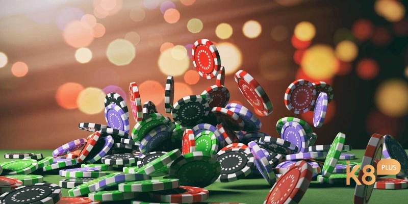 Những màu sắc của bộ chip poker