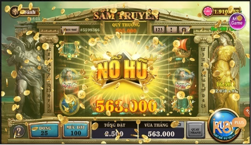 Nổ hũ sấm truyền - Slot game hấp dẫn, dễ chơi và đặt cược